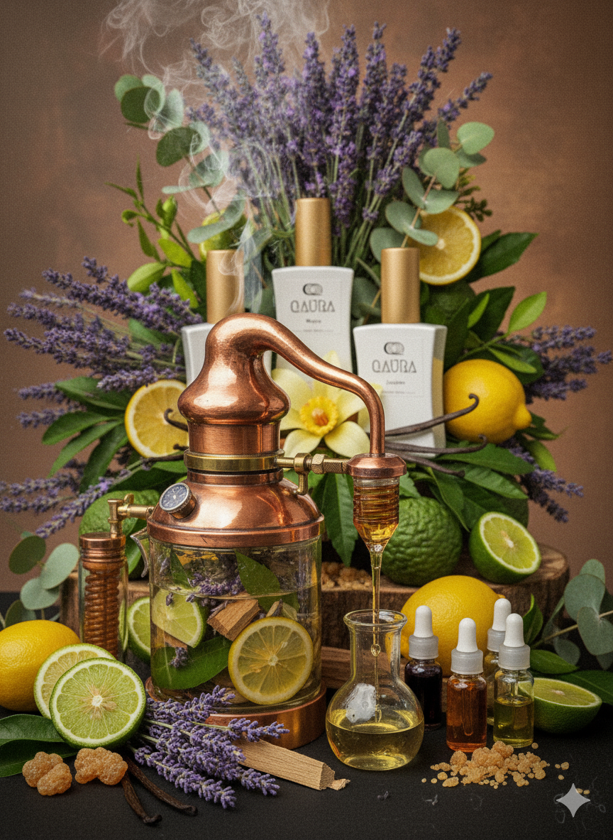 Ätherische Öle destillieren