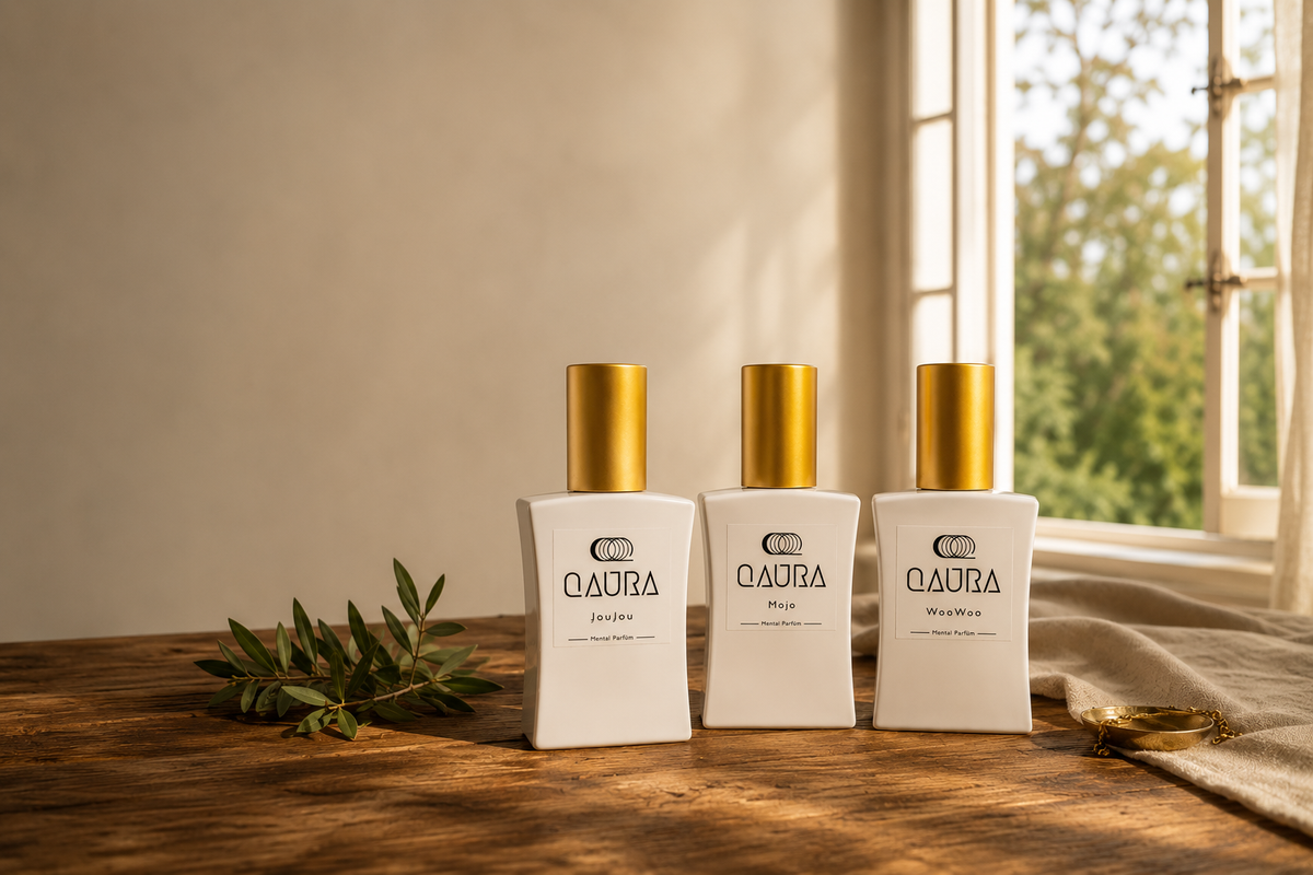 QAURA Eau de Parfum 40 ml, handgefertigt in Deutschland