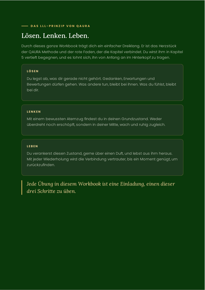 QAURA Homecoming –  Endlich Klarheit | Workbook