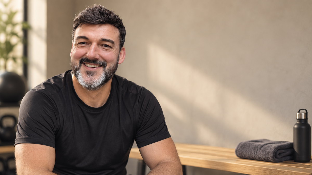 Sebastian Thanner, Sportmentaltrainer bei QAURA Performance, im Trainingsraum